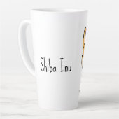 Shiba Inu カフェラテマグ (左アングル)