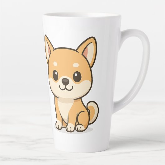 Shiba Inu カフェラテマグ (右)