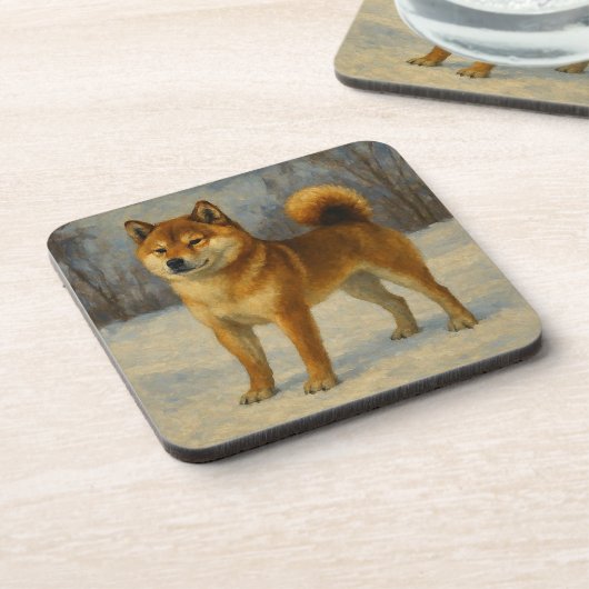 Shiba Inu コースター (左側)