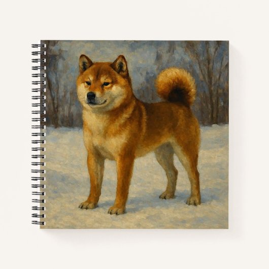 Shiba Inu ノートブック (正面)