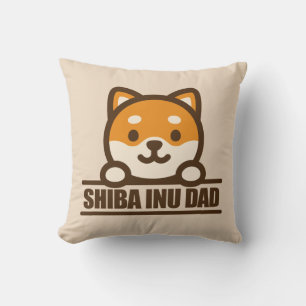 SHIBA INU パパ - 誇り高き柴犬パパデザイン クッション