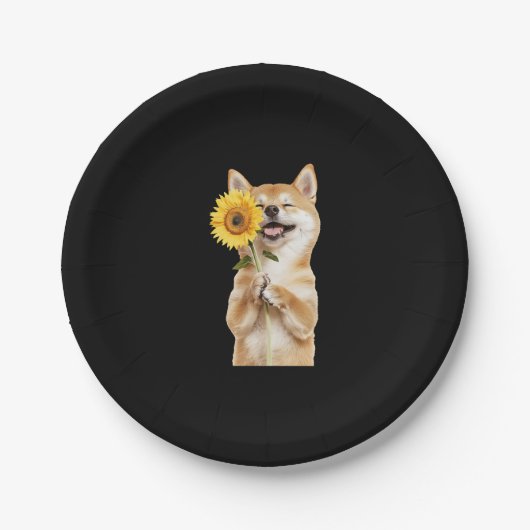 Shiba Inu   ペーパープレート (正面)