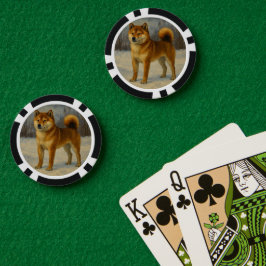 Shiba Inu ポーカーチップ