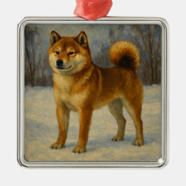 Shiba Inu メタルオーナメント