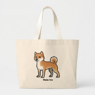 shiba inu ラージトートバッグ