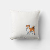 Shiba Inu ー Standing クッション (正面)