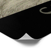 Shiba Inu Art Poster Dog Art Poster Shiba Inu Gift ポスター (角)