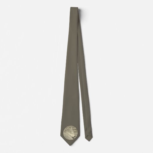 Shiba Inu Art Ties Stylish Dog Lover Ties ネクタイ (正面)