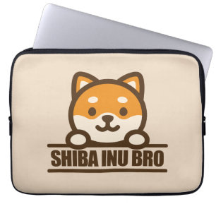 SHIBA INU BRO - かっこいい柴犬の兄貴デザイン ラップトップスリーブ