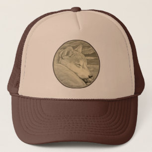Shiba Inu Caps Hats Gifts Ancient Wolf Dogs Gifts キャップ