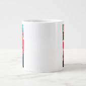 Shiba Inu cherry Japen blossom  ジャンボコーヒーマグカップ (正面)