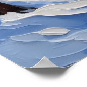 Shiba Inu Christmas Boat Holiday ポスター (角)