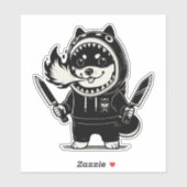 Shiba Inu Dragon Slayer シール (シート)