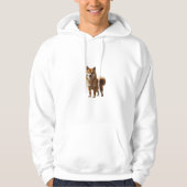 Shiba Inu Hoodie – Dual Image Front & Back パーカ (正面)