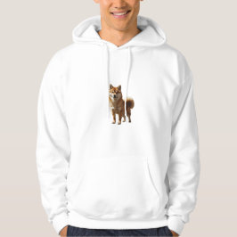 Shiba Inu Hoodie – Dual Image Front & Back パーカ