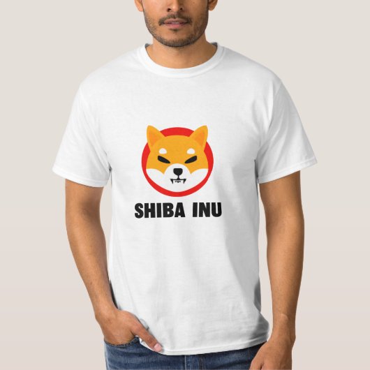 Shiba Inu meme coin Tシャツ (正面)