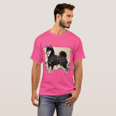 Shiba Inu Samurai family Tシャツ (正面フル)