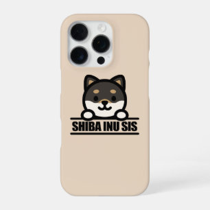 SHIBA INU SIS - かわいい柴犬の姉妹デザイン iPhone 16 PROケース