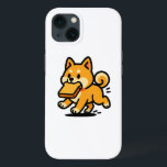 Shiba with Toast iPhone 13ケース<br><div class="desc">Add a dash of charm to your phone with this Shiba with Toast case! With its thick-line pop art style and lovable expression,  it’s the perfect mix of protection and personality for pet lovers and kawaii fans.</div>