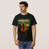 SHIBAND – Rock ’n’ Bark Revolution Tシャツ (正面フル)