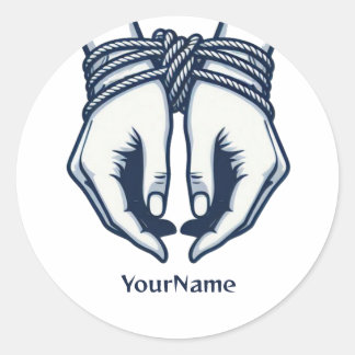 Shibariステッカーセット：あなたの情熱をパーソナライズ ラウンドシール