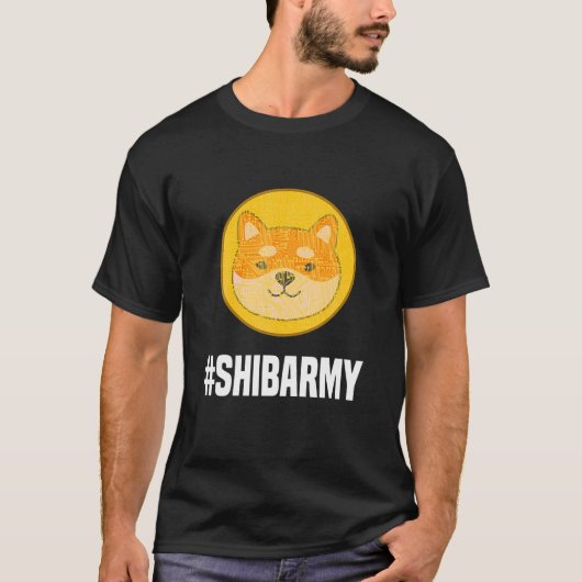 Shibarmy Token Shib Coin Hodler Tシャツ (正面)