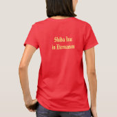 Shibasの女王 Tシャツ (裏面)