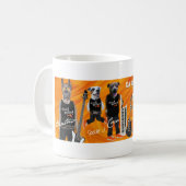 Shibbering Cheetosのマグ コーヒーマグカップ (正面左)