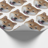 shibe.png ラッピングペーパー (角)