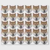 shibe.png ラッピングペーパー (フラット)