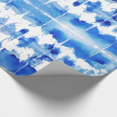 Shiboriの藍色 ラッピングペーパー (角)