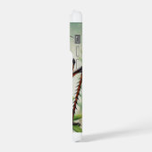 Shield Backed Katydid 230924IREF220 - Watercolor iPhoneケース (左側面)