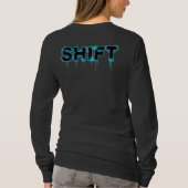 SHIFT//DRIP: グラフィティの脈動 Tシャツ (裏面)