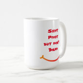 Shift Pivotがコーヒマグを曲げない コーヒーマグカップ (正面右)