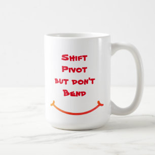 Shift Pivotがコーヒマグを曲げない コーヒーマグカップ
