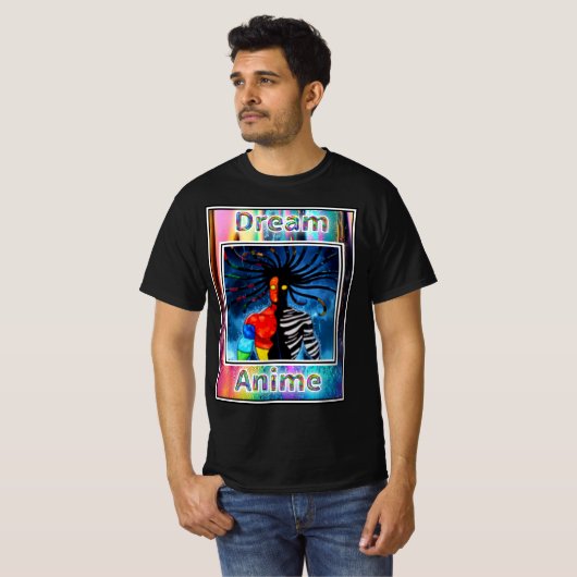 Shift Split Dream Anime Tシャツ (正面フル)