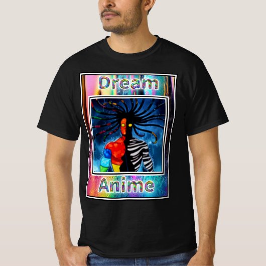 Shift Split Dream Anime Tシャツ (正面)