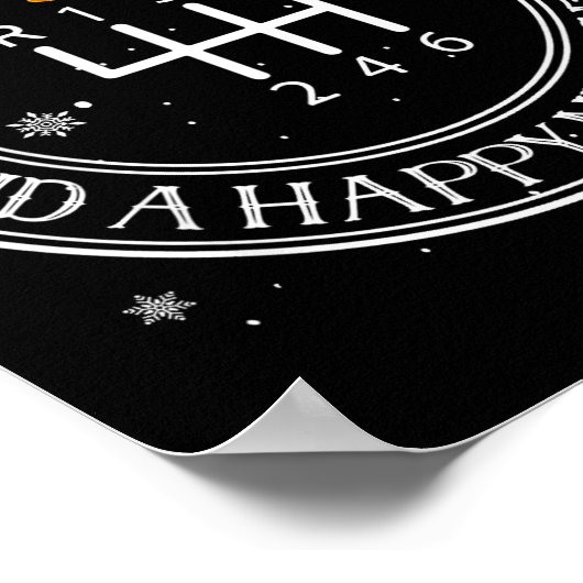 Shiftmas Car Guy Funny Mechanic Christmas Auto Man ポスター (角)