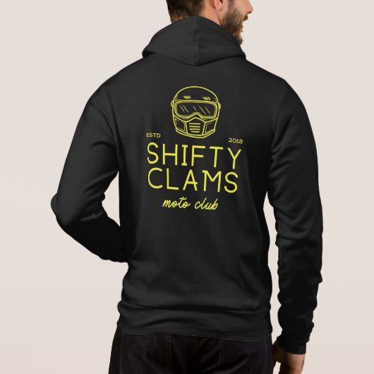 Shifty Clams Hoodie パーカ (裏面)