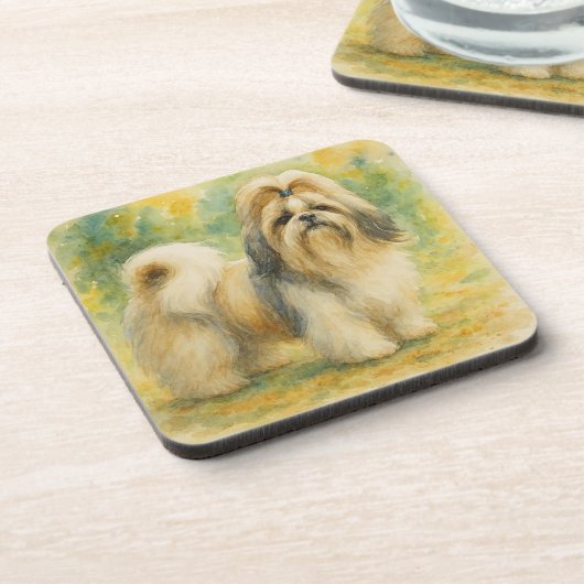 Shih Tzu コースター (左側)