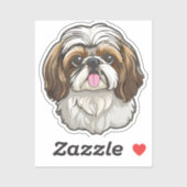Shih Tzu シール (シート)