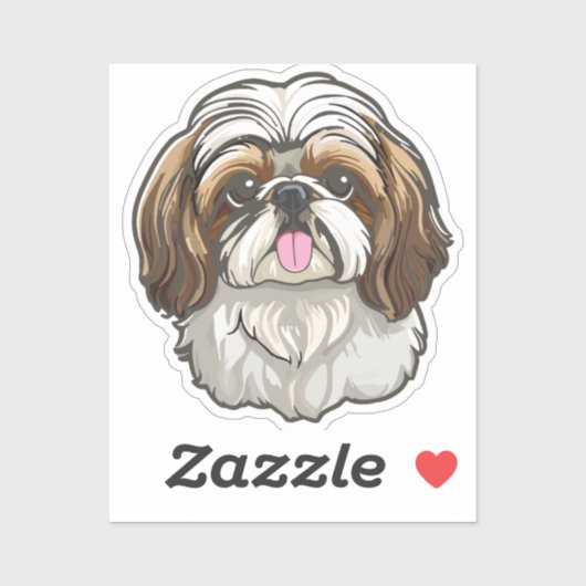Shih Tzu シール (シート)