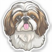 Shih Tzu シール (正面)