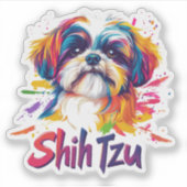 Shih Tzu シール (正面)