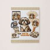 Shih Tzu Boutique Collection Puzzle  ジグソーパズル (縦)