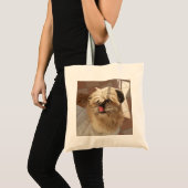 Shih Tzu cute dog tote bag トートバッグ (正面(商品))