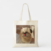 Shih Tzu cute dog tote bag トートバッグ (裏面)