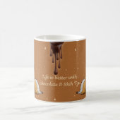 Shih Tzu Dog Caramel Coffee Mug  コーヒーマグカップ (中央)