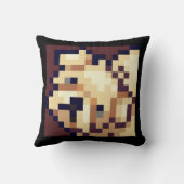 Shih Tzu dog. Pixel Art, pixelart クッション (裏面)