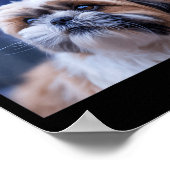 Shih tzu dog shihtzu dog alien ufos shitzhu funnyS ポスター (角)